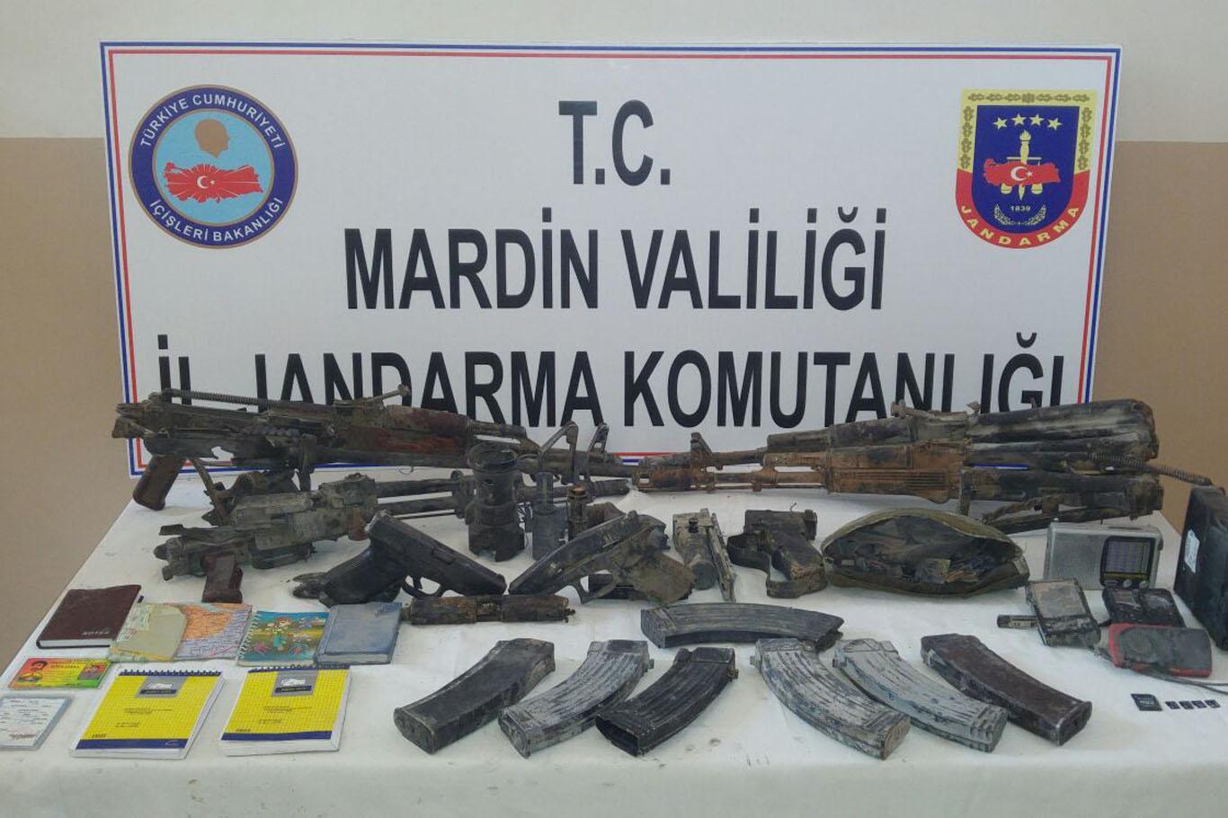 Mardin’de öldürülen 6 PKK’linin kimliği belirlendi